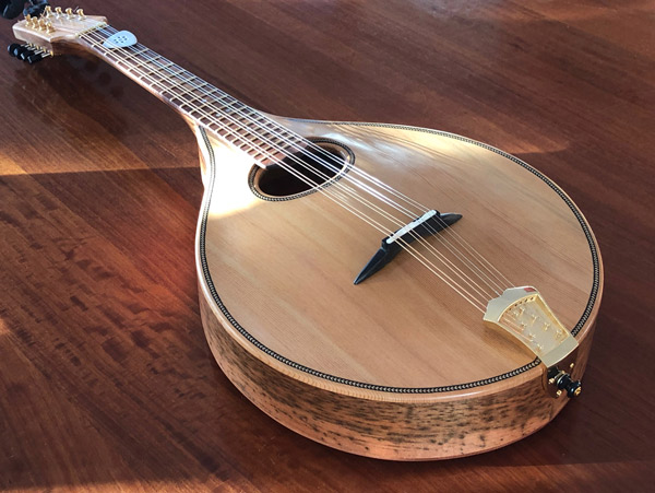 Mandola made from salvaged King William pine